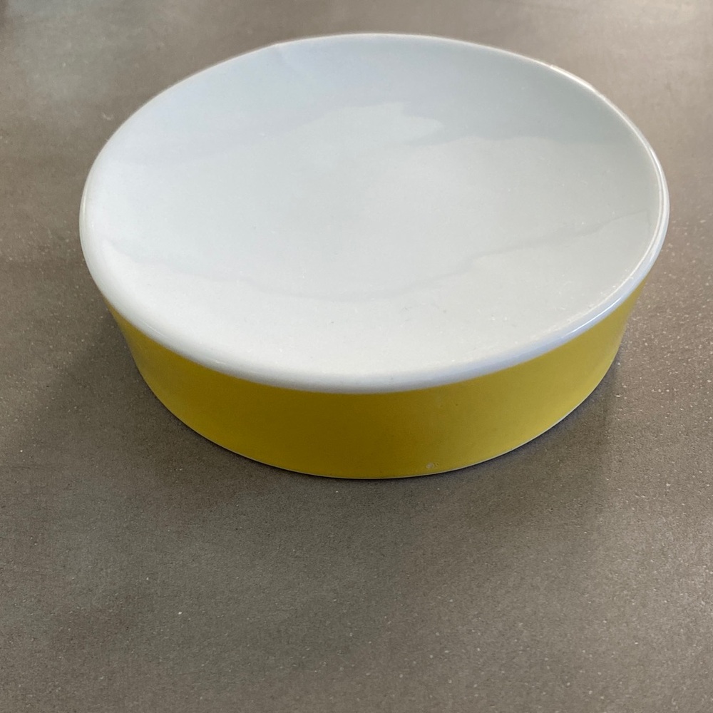 West Elm White Ceramic Accent Dish